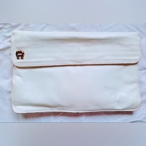 Etienne Aigner Leather Clutch